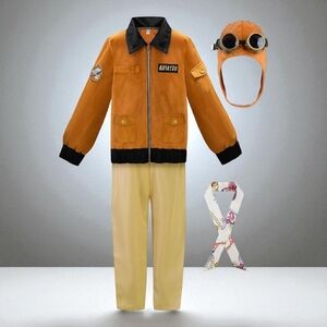 Kids Earhart Historical Deluxe Aviator Costume, 8